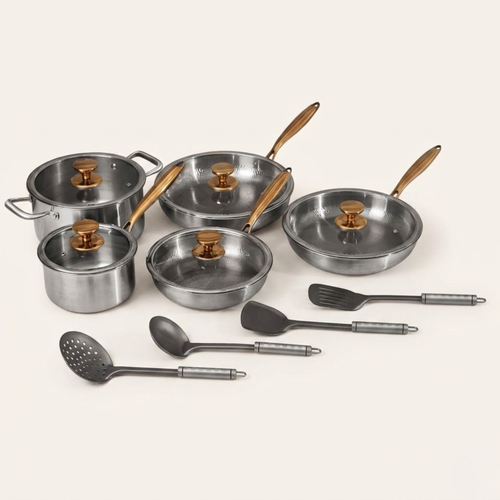 What is titanium cookware made of: a complete pure titanium cookware set