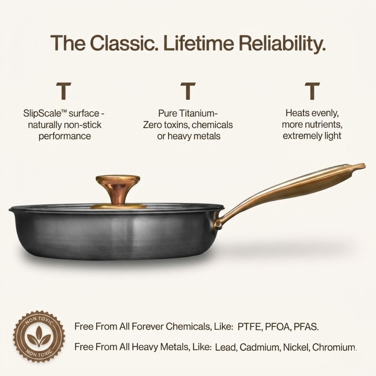 Is Titanium Cookware Lead-Free? Heavy Metal Facts – Kaizen Cookware