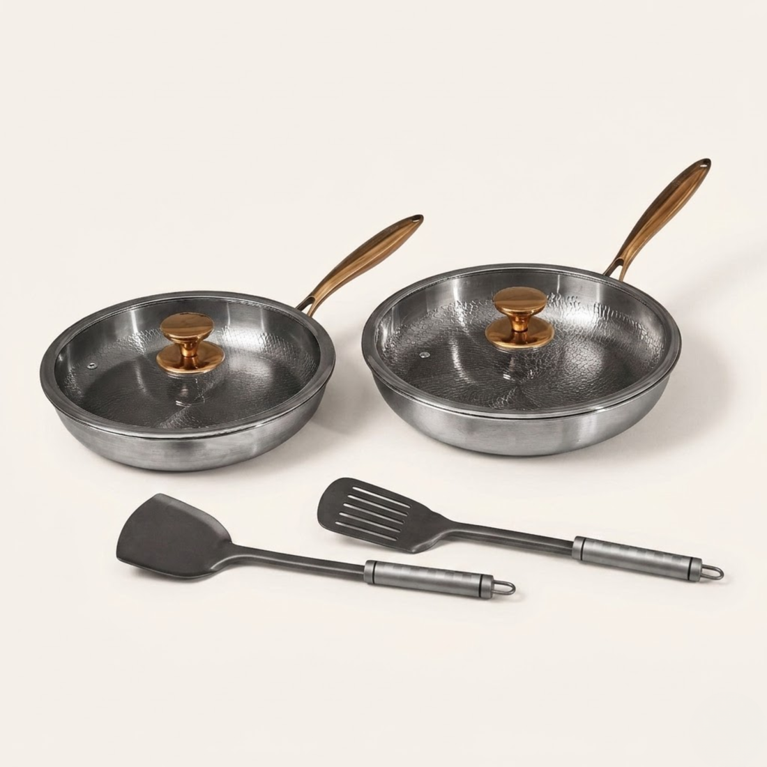 Titanium pan duo set representing the best budget titanium cookware value