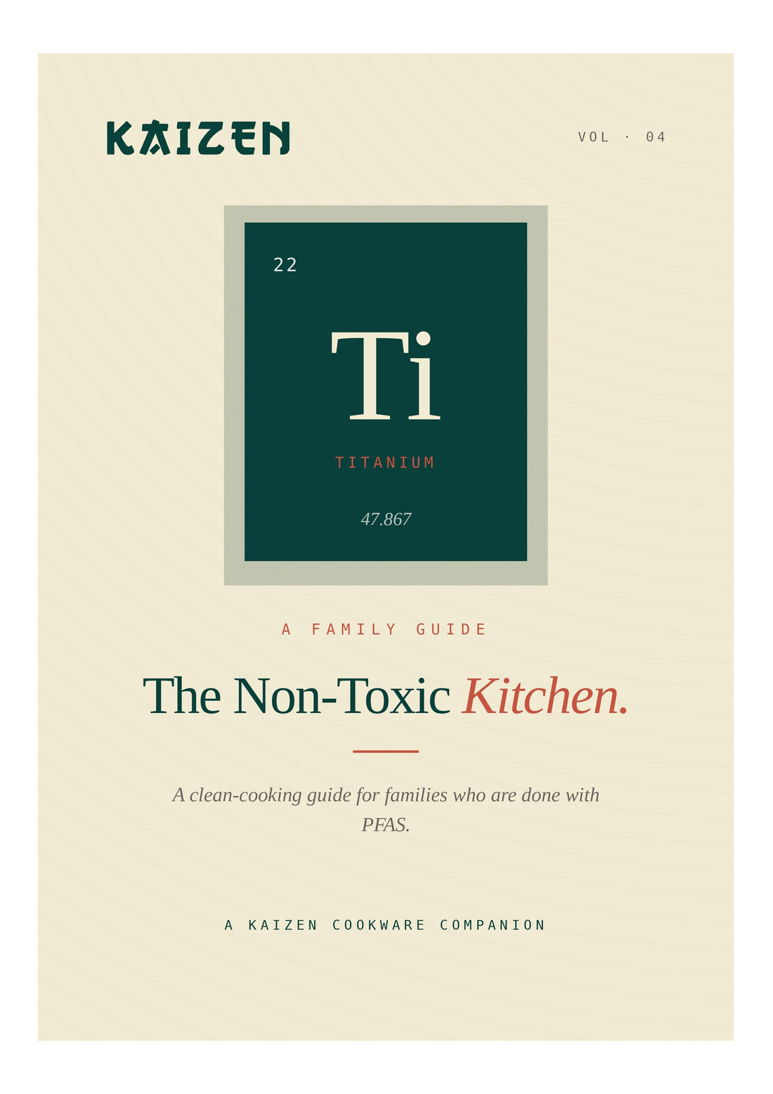 The Non-Toxic Kitchen - A Family Guide to PFAS-Free Cooking
