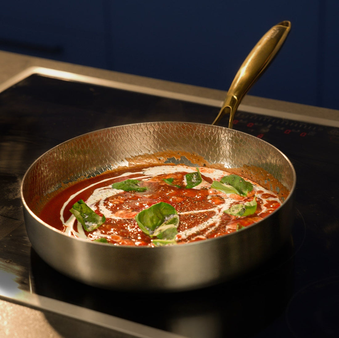 How to deglaze a titanium pan, building a pan sauce in a pure titanium pan