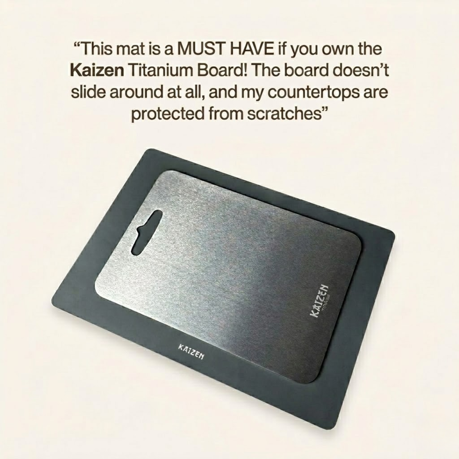 Kaizen Non-Slip Mat For Cutting Board