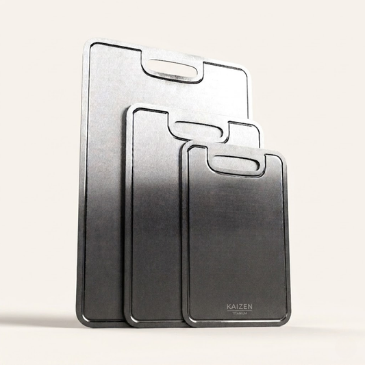 Pure Titanium Cutting Board Set (3 Piece)