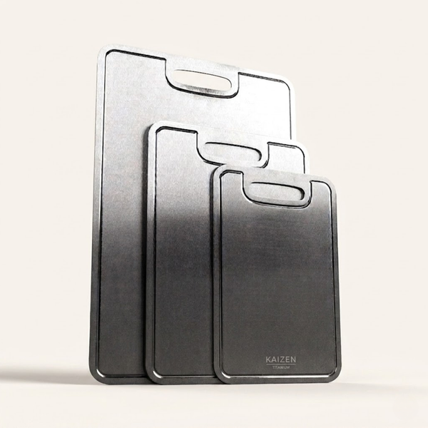 Pure Titanium Cutting Board Set (3 Piece)