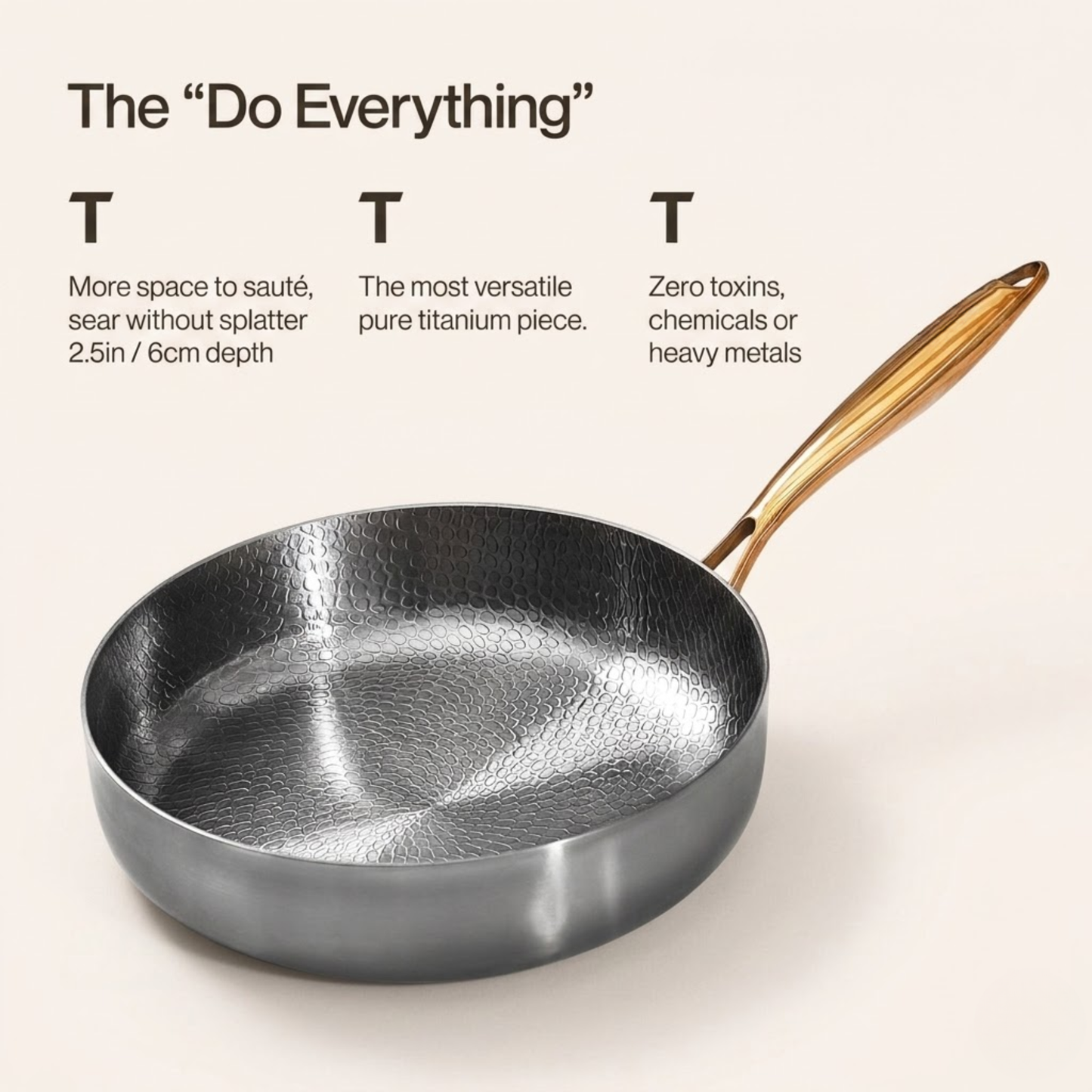 Pure Titanium Signature Pan Set (6 Piece)