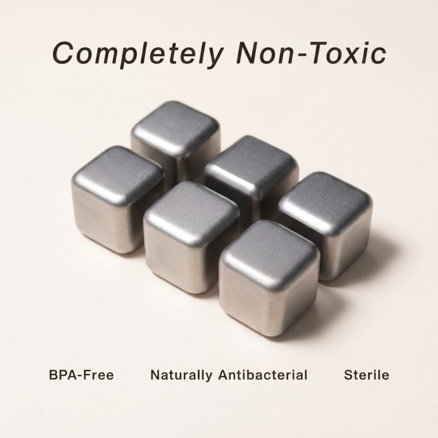 Kaizen Pure Titanium Ice Cubes