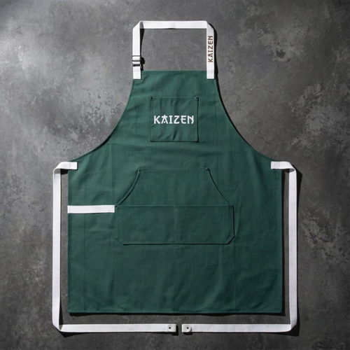 Kaizen Signature Apron (Moss)
