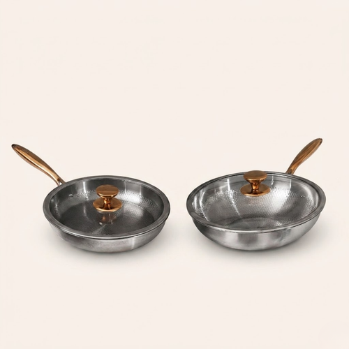 Pure Titanium Classic & Wok Pan (4 Piece)