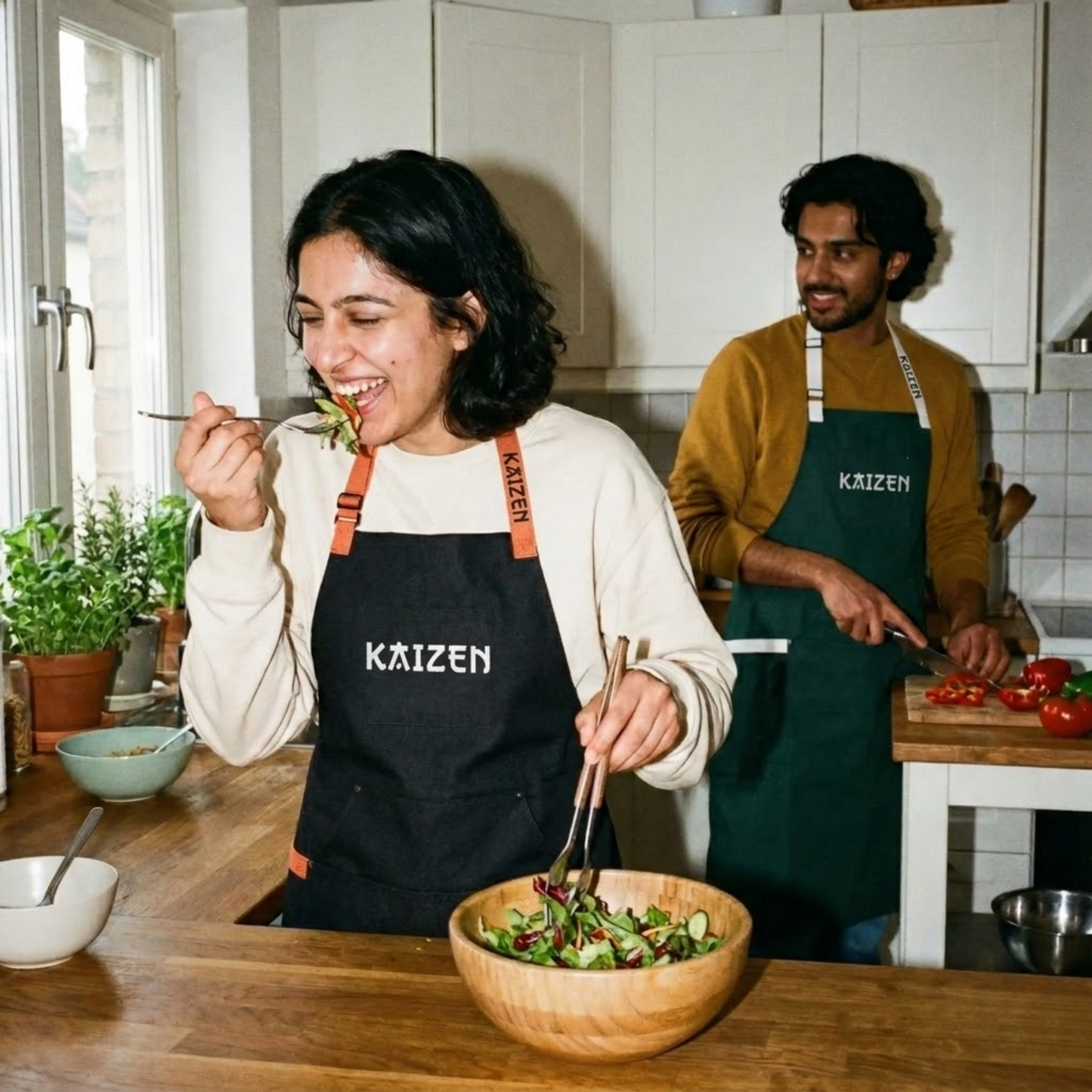 Kaizen Signature Apron (Ember)