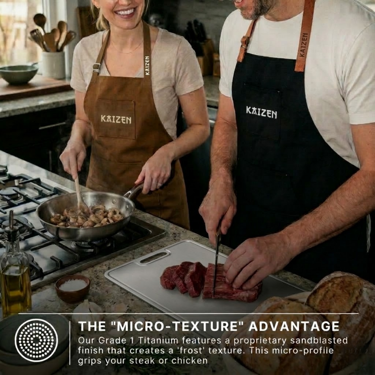 Titanium Cutting Board V2 Bundle