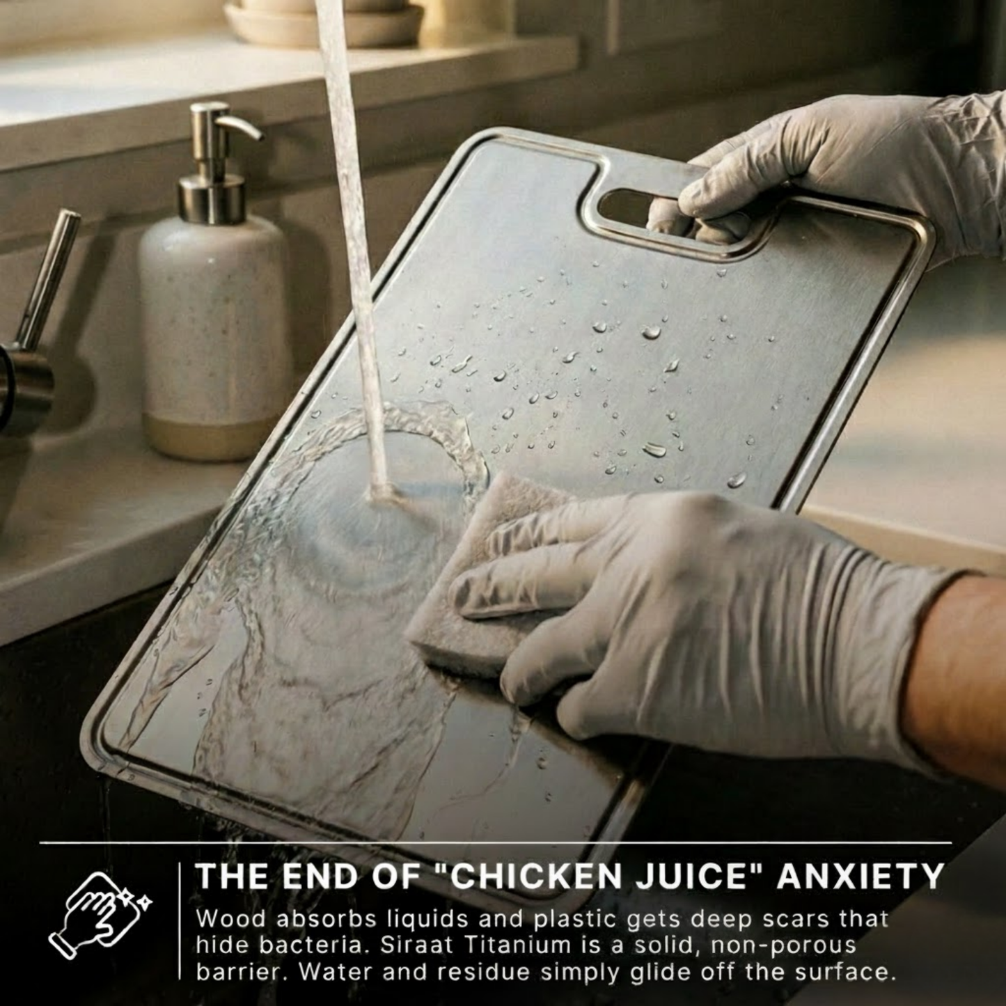 Titanium Cutting Board V2 Bundle