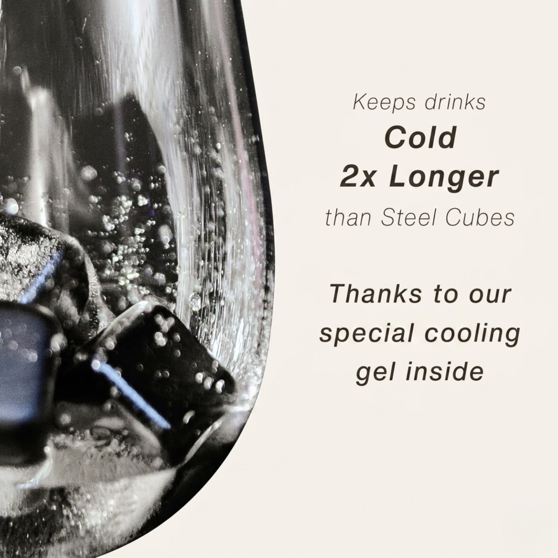 Kaizen Pure Titanium Ice Cubes