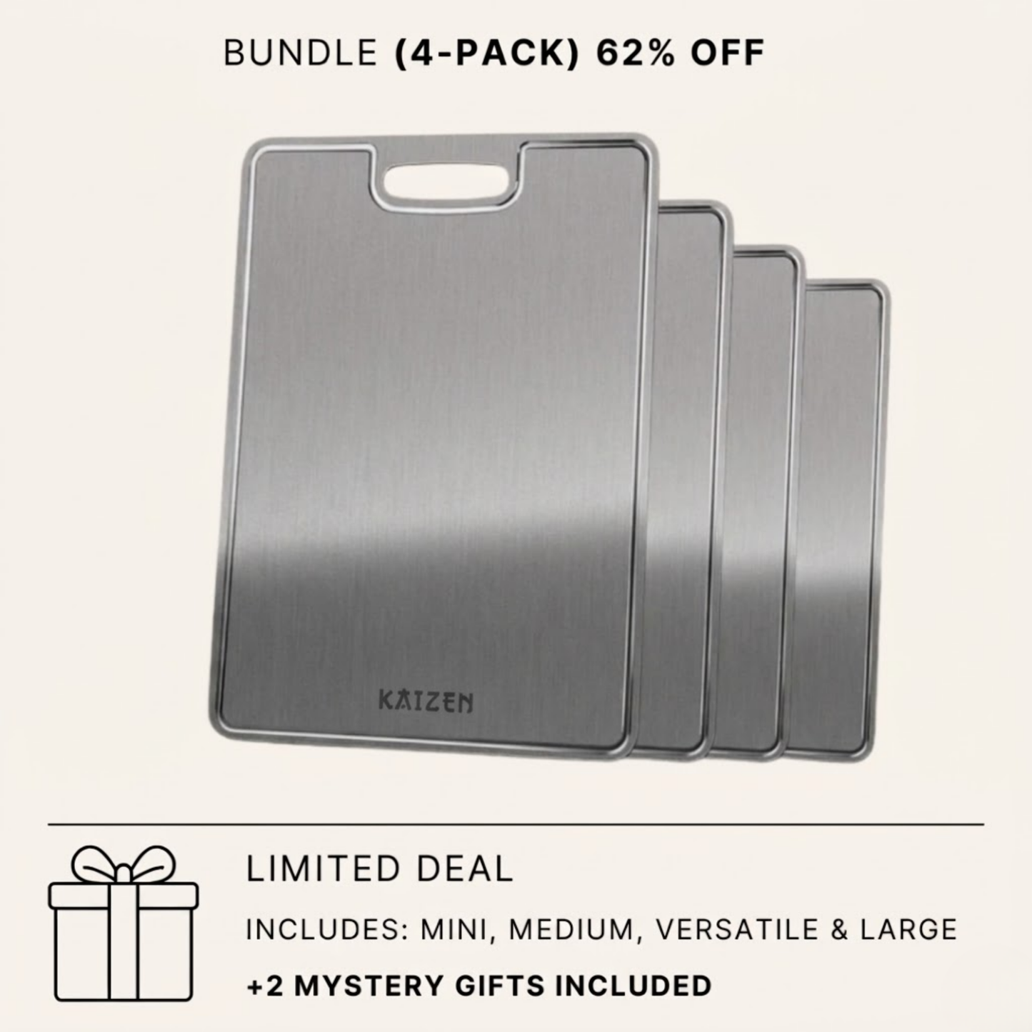 Anti-Microbial Titanium (Grade 1) Prep Board