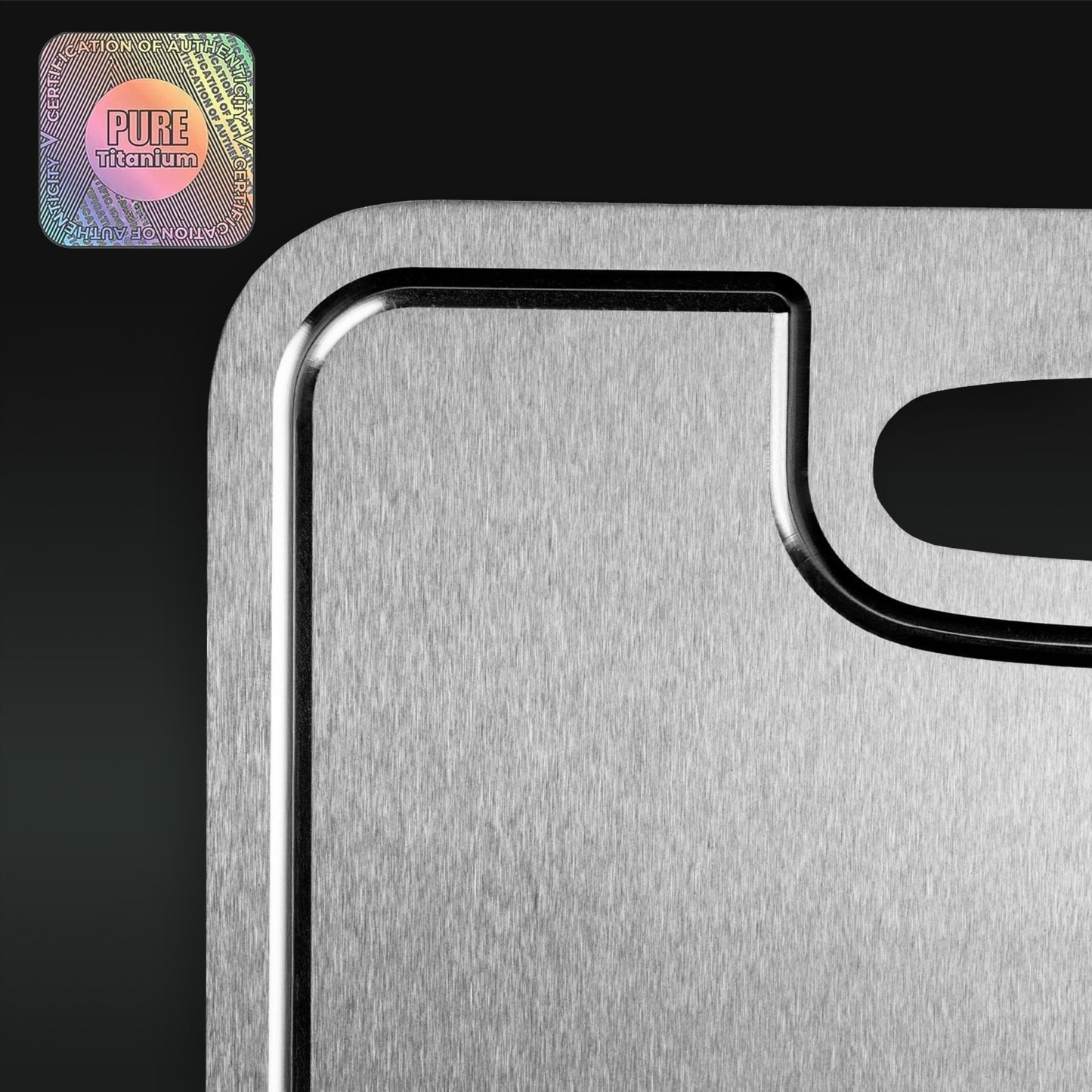 Pure Titanium Cutting Board V2 Updated Design