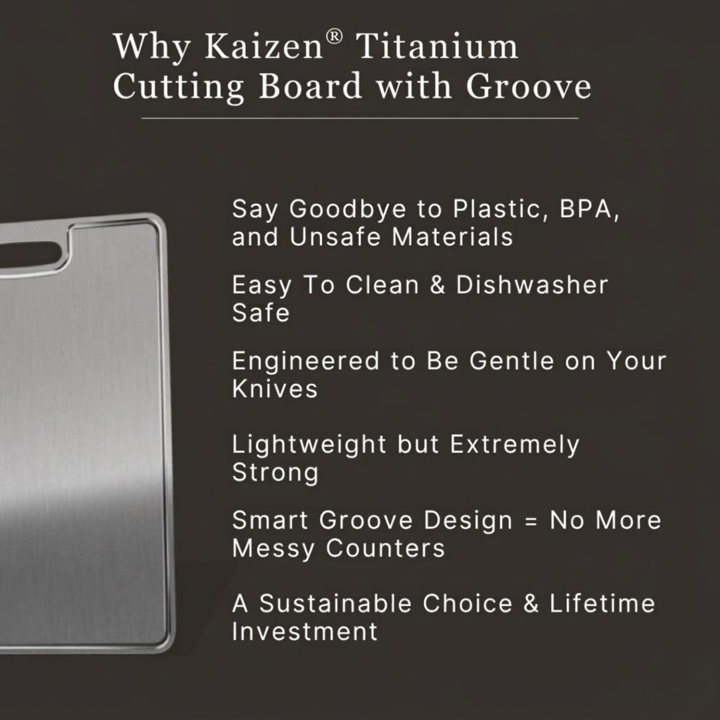 Titanium Cutting Board V2