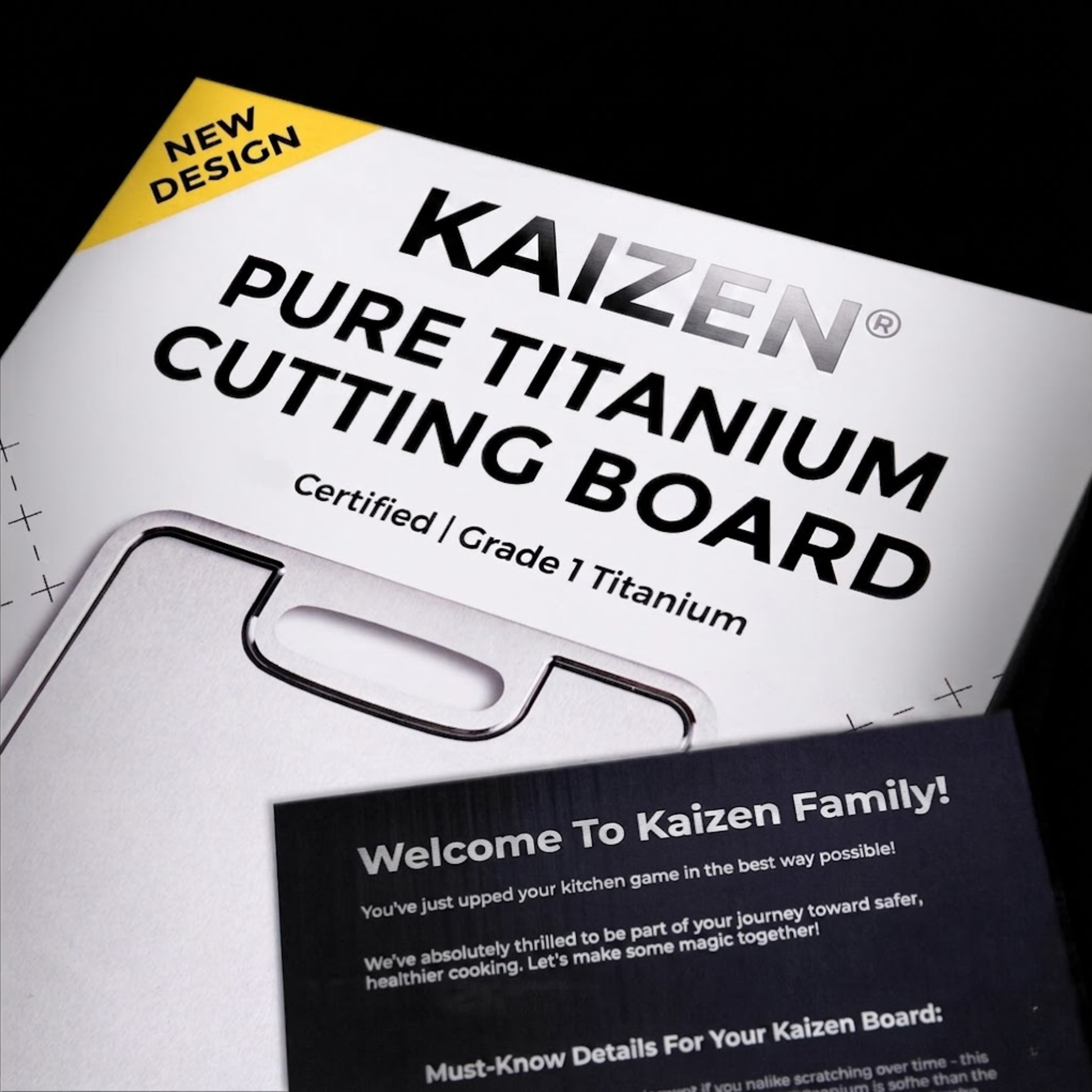 Pure Titanium Cutting Board Set (3 Piece)
