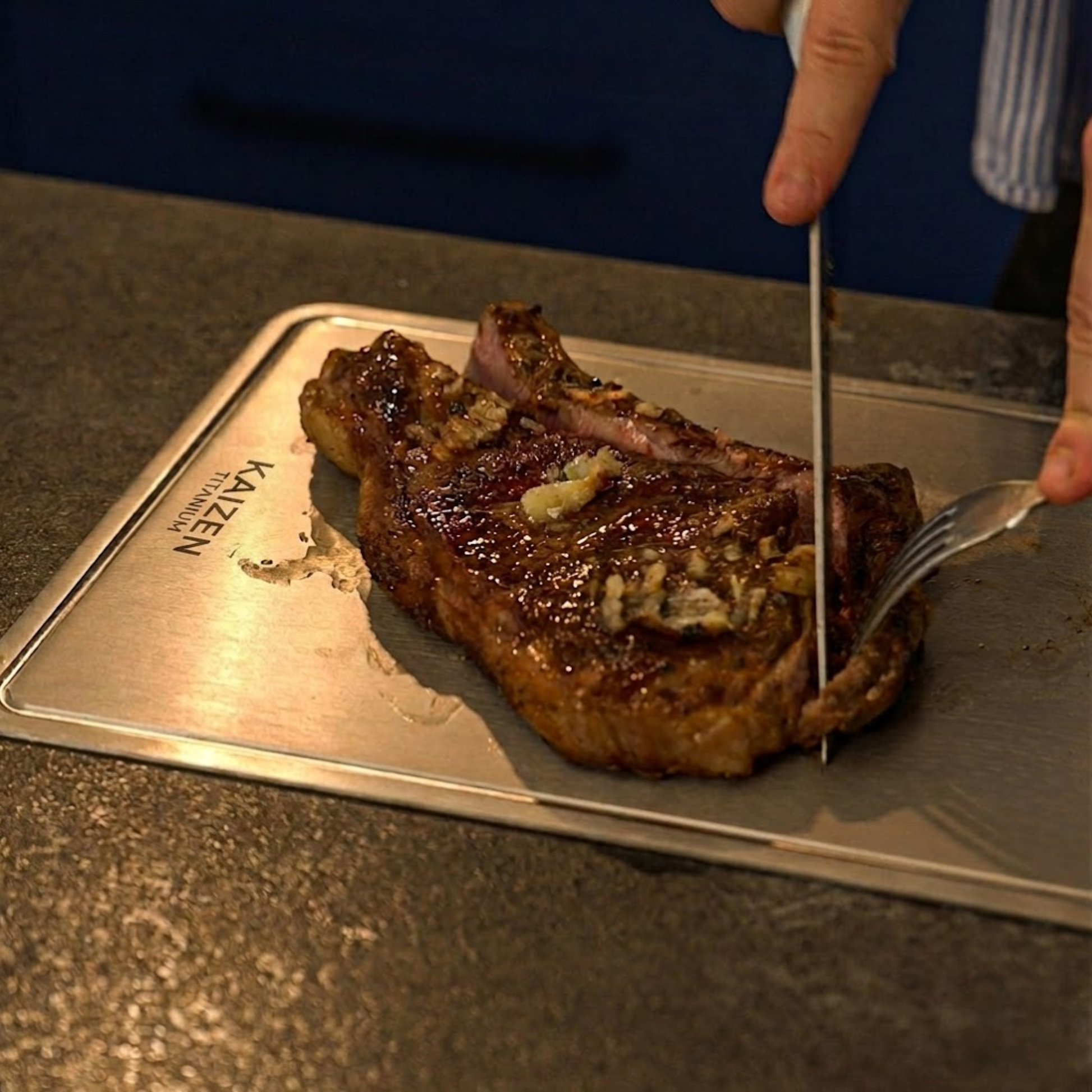 Pure Titanium Cutting Board V2 Updated Design