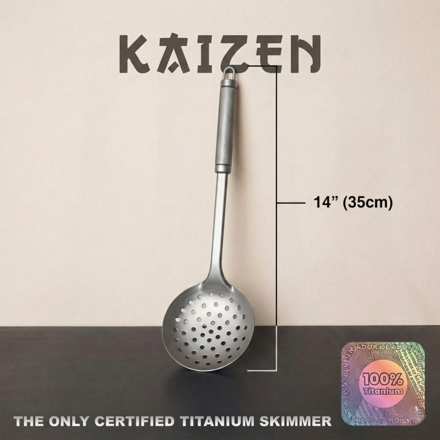 Kaizen Pure Titanium Spatula Utensils