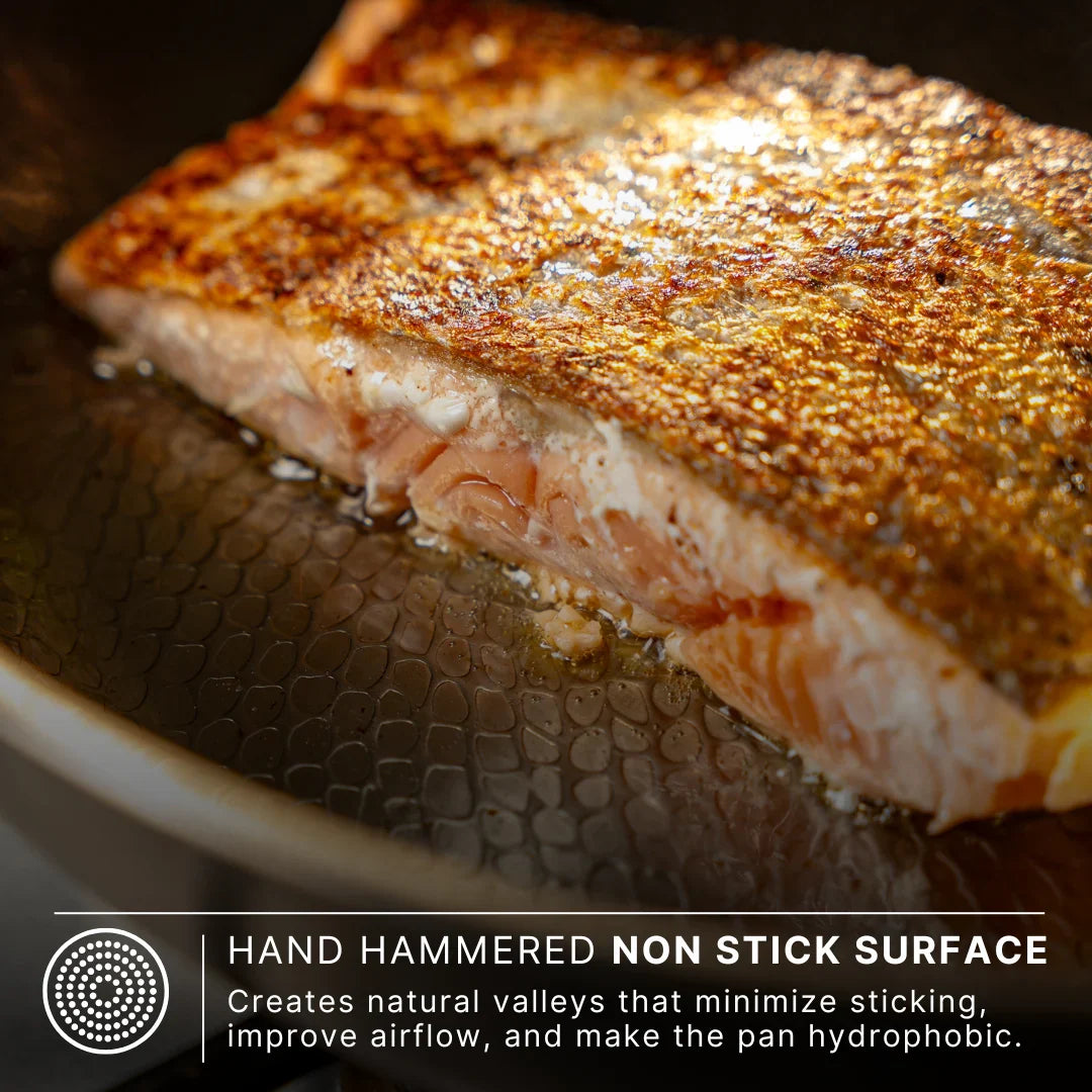 Titanium Hammered Pan Pro Mini With Lid