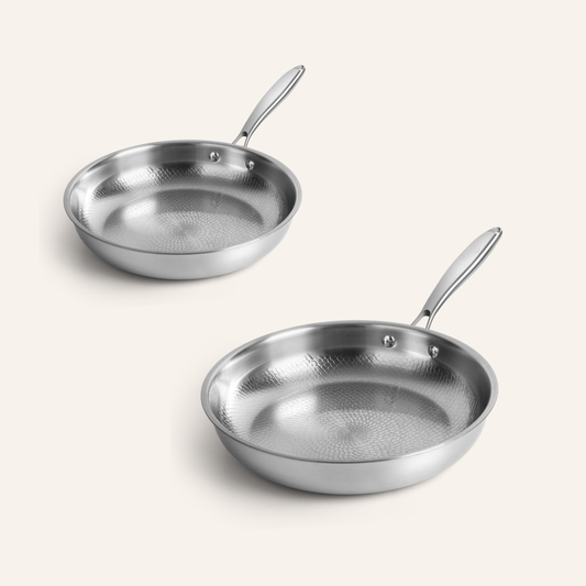 Titanium Hammered Pan Pro Duo