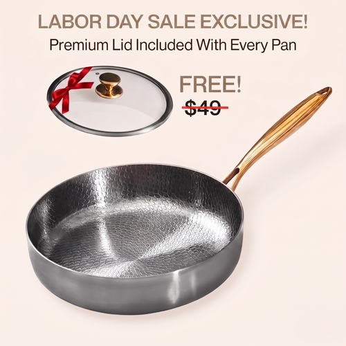 Pure Titanium Deep Pan Pro