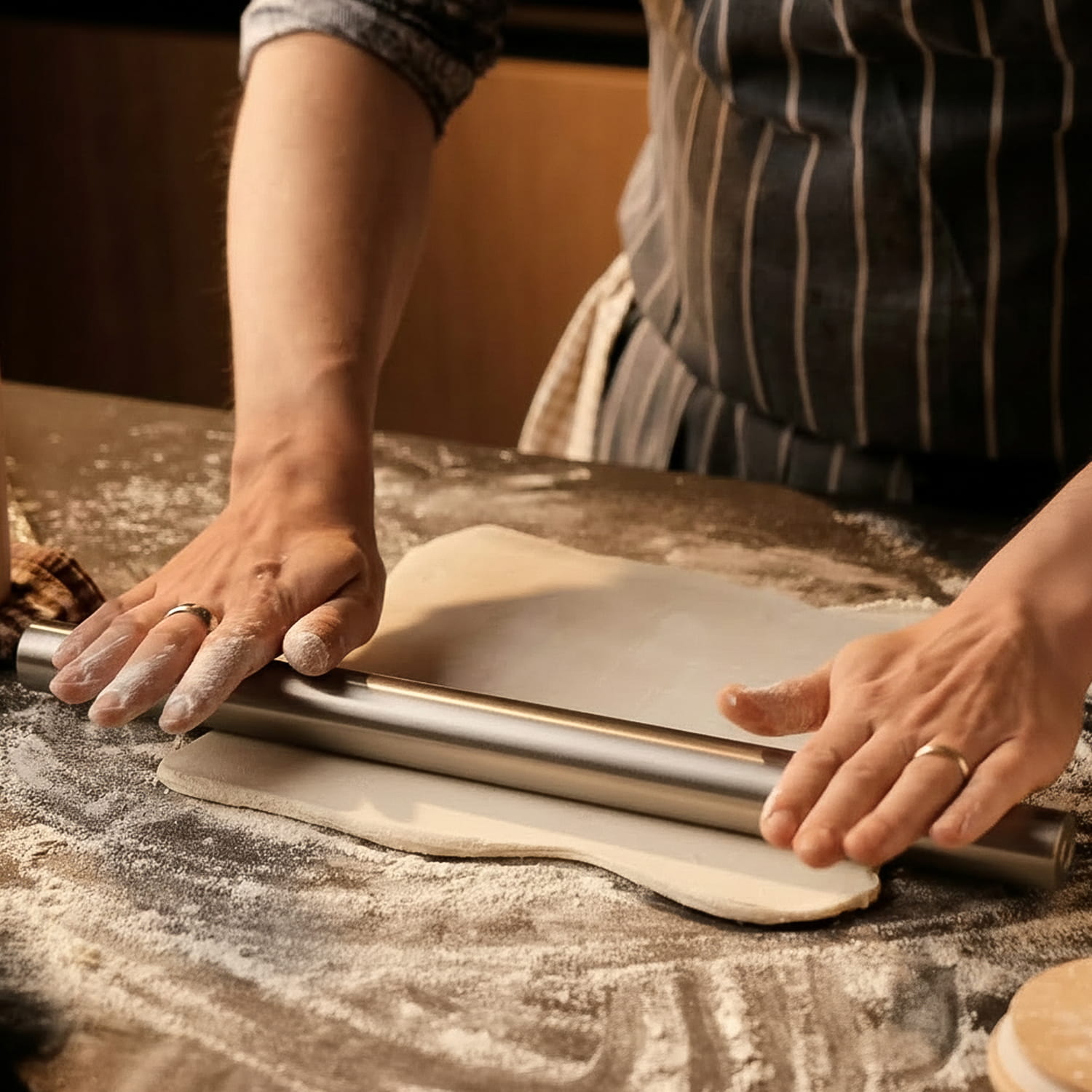 Kaizen® Pure Titanium Rolling Pin For Dough