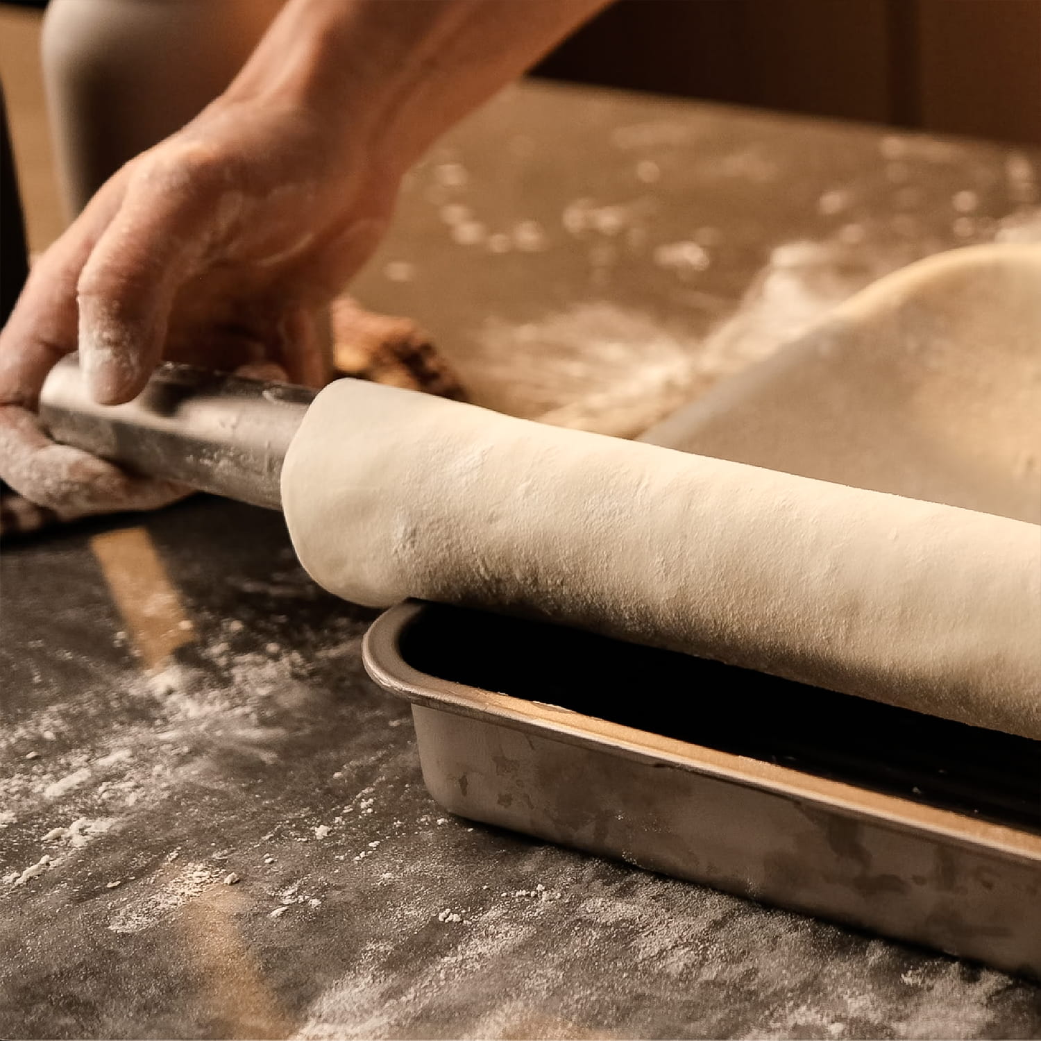 Kaizen® Pure Titanium Rolling Pin For Dough