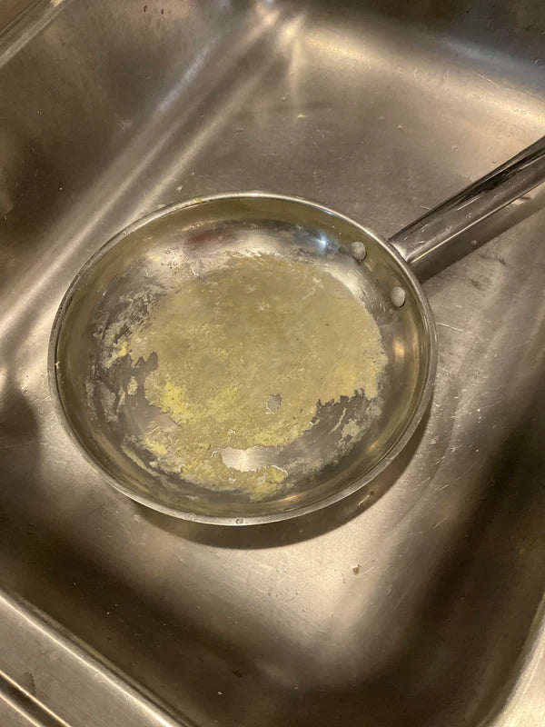 Stainless steel pans